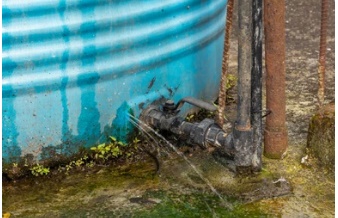 تسريبات المياه